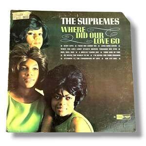 The Supremes Where Did Our Love Go 1964 Vinyl LP Motown MT 621 Mono
